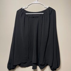 Elegant Black Women's Top